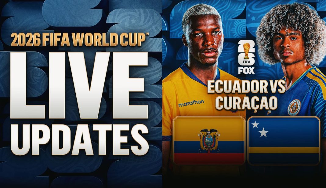 Ecuador en Curaçao treffen elkaar in WK-kwalificatiewedstrijd (Photo by: foxsports.com)