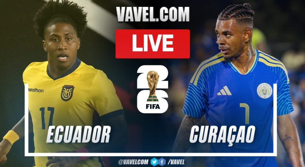 Ecuador neemt het op tegen Curaçao in kwalificatiewedstrijd; stand blijft 0-0 (Photo by: vavel.com)