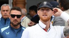 Engeland in crisis: vragen over Stokes en de toekomst van het cricketteam (Picture by: ichef.bbci.co.uk)
