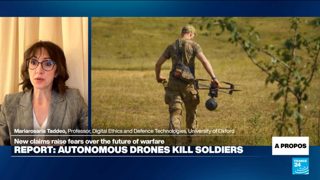 Expert waarschuwt: autonome drones vormen dodelijk gevaar voor burgers (Picture by: s.france24.com)
