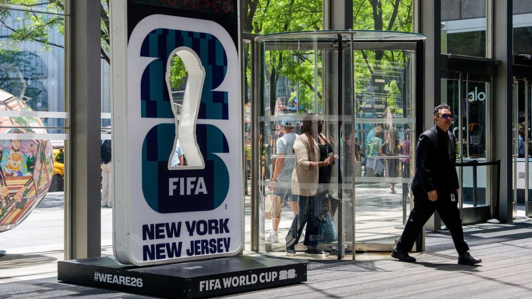 FIFA geeft duidelijkheid over waterbeleid op WK 2026 na kritiek burgemeester New York FIFA geeft duidelijkheid over waterbeleid op WK 2026 na kritiek burgemeester New York (Picture by: assets.bwbx.io)