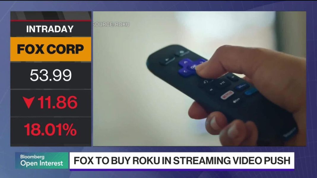 Fox neemt Roku over in megadeal van 22 miljard dollar Fox neemt Roku over in megadeal van 22 miljard dollar (Picture by: assets.bwbx.io)