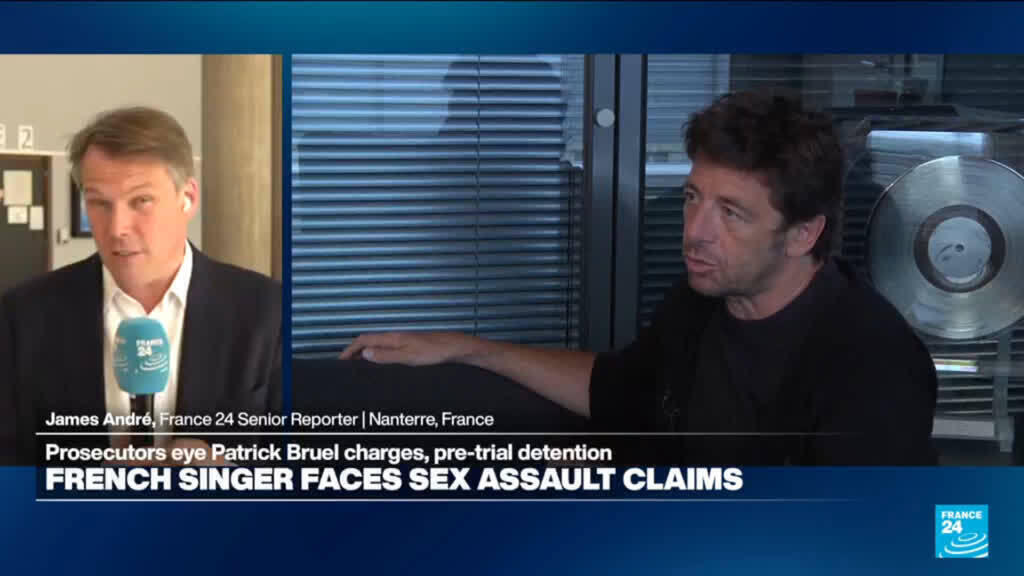 Franse aanklagers eisen vervolging van zanger Patrick Bruel wegens seksueel misbruik (Picture by: s.france24.com)