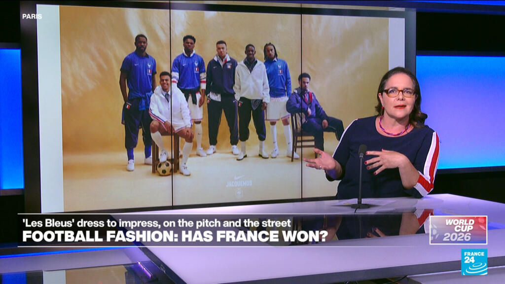 Franse voetbalmode: heeft Frankrijk het EK al gewonnen op de catwalk? (Picture by: s.france24.com)