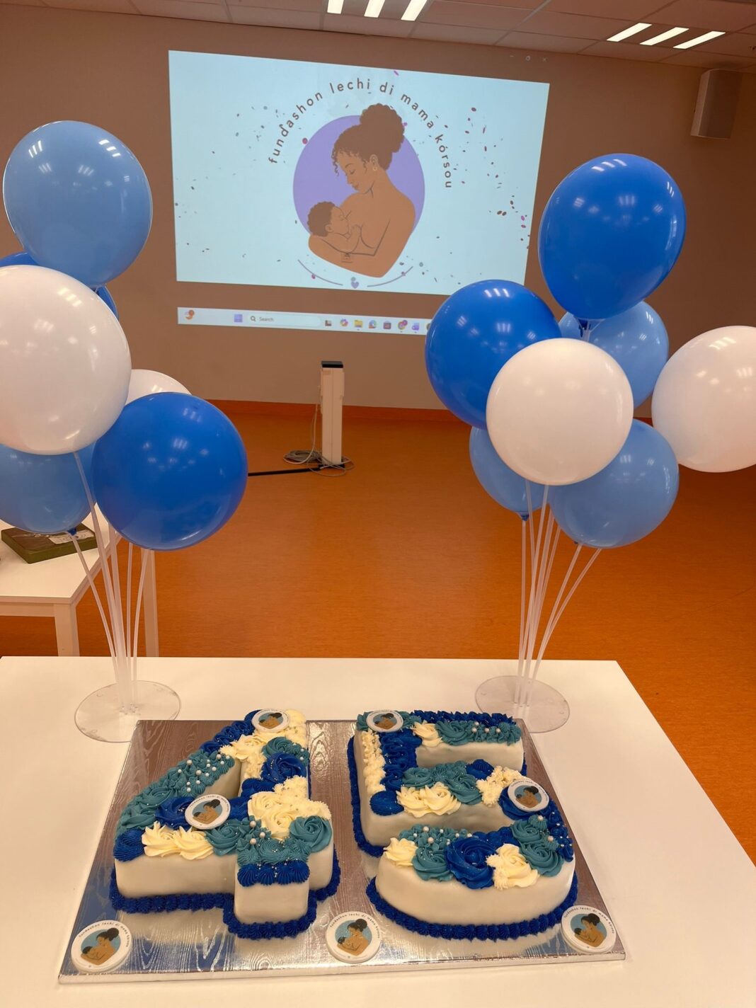 Fundashon Lechi di Mama Kòrsou viert 45-jarig bestaan met nieuw logo (Picture by: extra.cw)