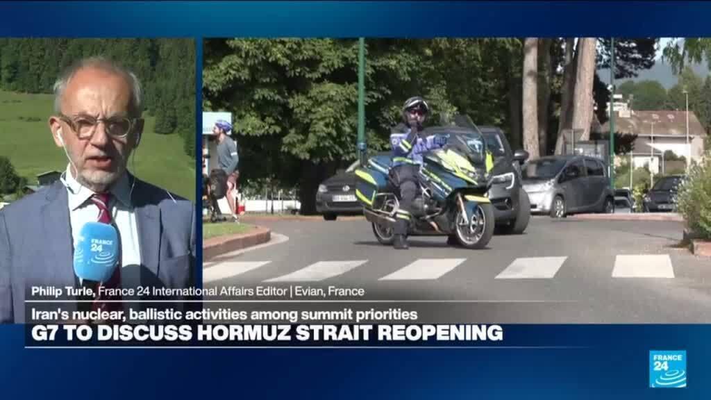 G7-top in Frankrijk begint in teken van akkoord tussen VS en Iran (Picture by: s.france24.com)
