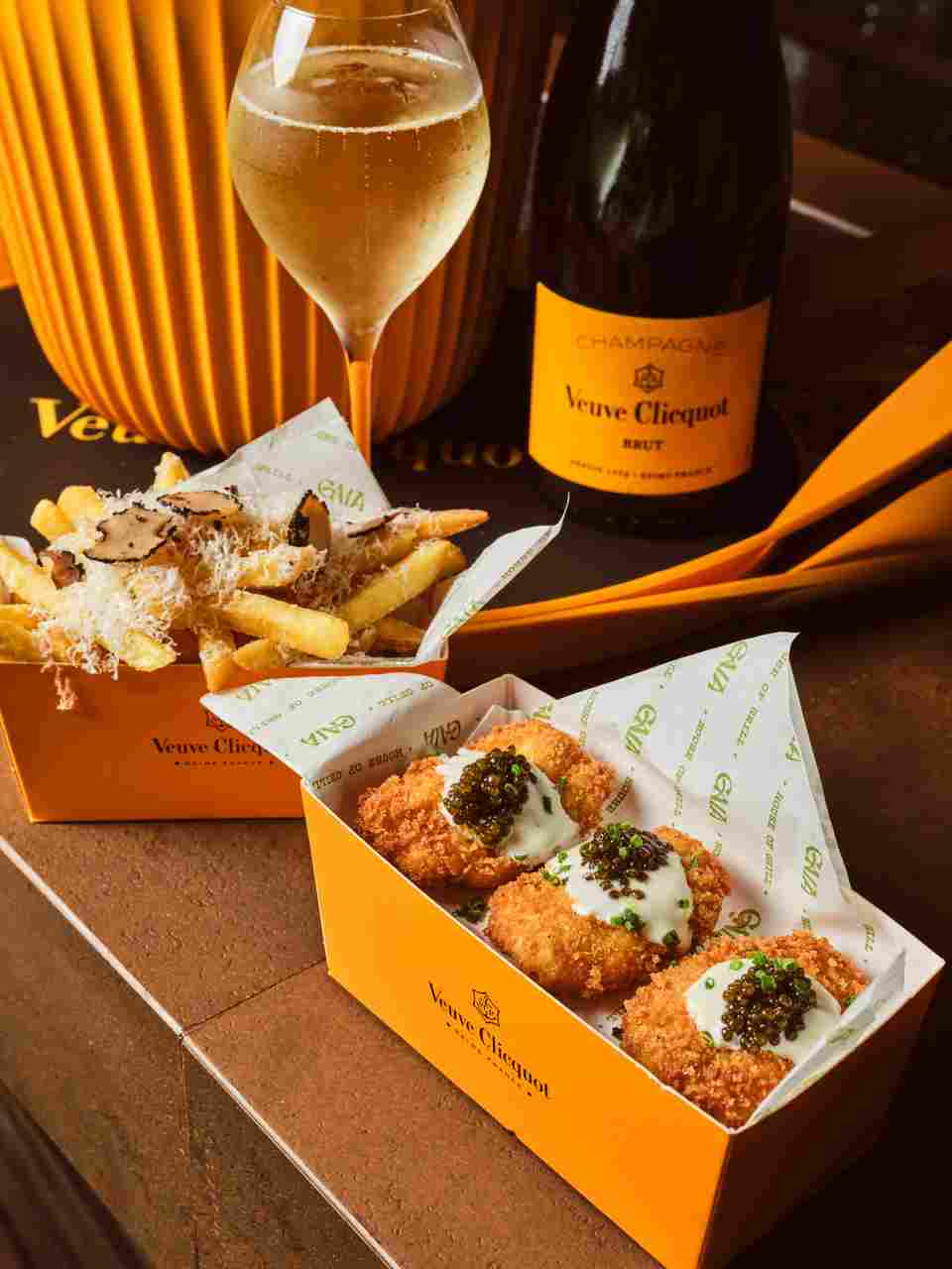 Gaia organiseert After Dark-avond in samenwerking met champagnemerk Veuve Clicquot (Picture by: 24ora.com)