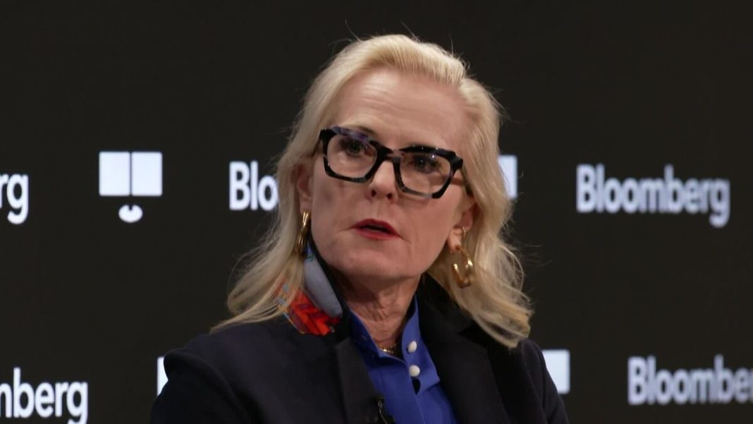 Goldman Sachs-topvrouw: AI-verschuiving van historische omvang stuwt financiële markten Goldman Sachs-topvrouw: AI-verschuiving van historische omvang stuwt financiële markten (Picture by: assets.bwbx.io)