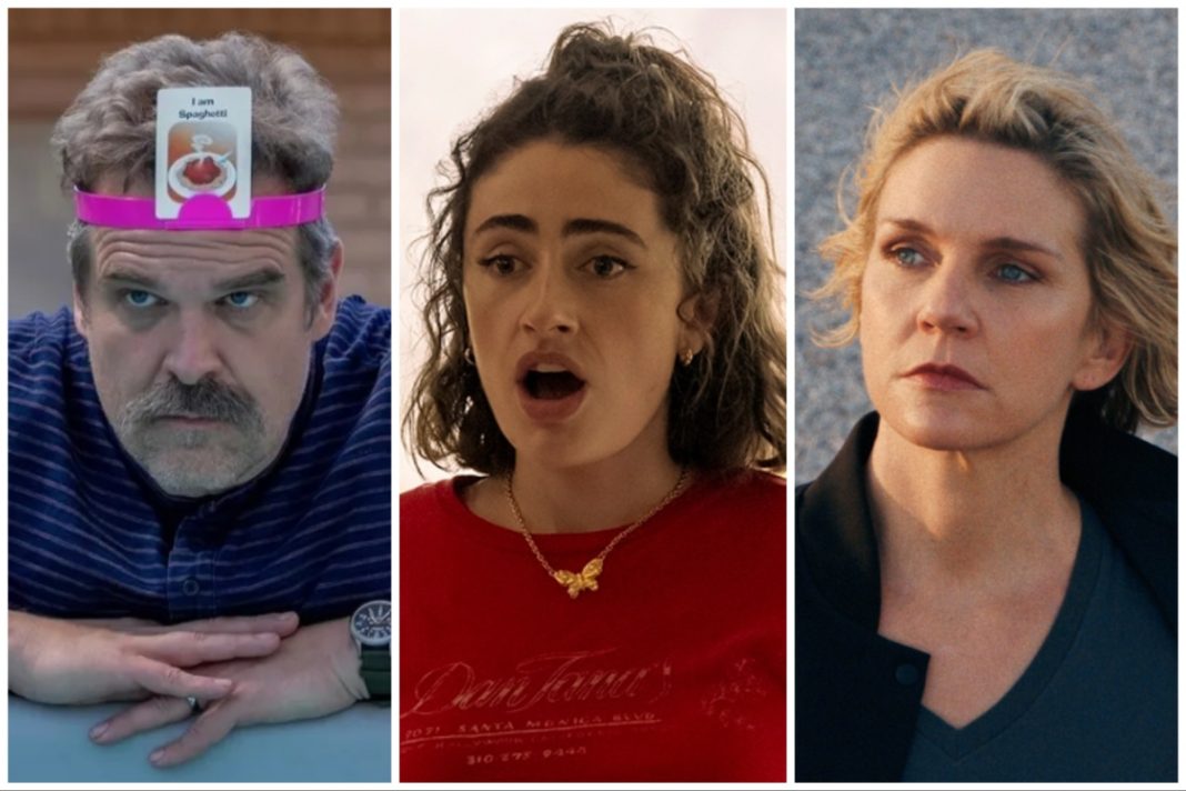 Gotham TV Awards: ‘I Love LA’, ‘Pluribus’ en ‘DTF St. Louis’ winnen grote prijzen Gotham TV Awards: 'I Love LA', 'Pluribus' en 'DTF St. Louis' winnen grote prijzen (Picture by: variety.com)