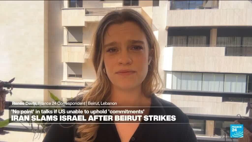 Iran zet vraagtekens bij vredesonderhandelingen na Israëlische aanvallen op Beiroet Iran zet vraagtekens bij vredesonderhandelingen na Israëlische aanvallen op Beiroet (Picture by: s.france24.com)