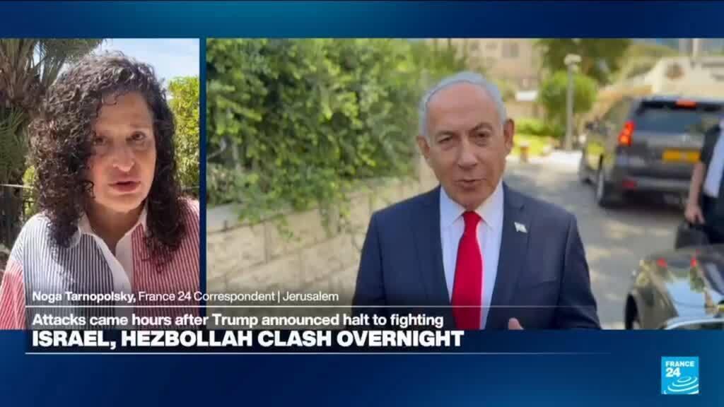 Israël en Hezbollah blijven vechten ondanks aankondiging Trump Israël en Hezbollah blijven vechten ondanks aankondiging Trump (Picture by: s.france24.com)
