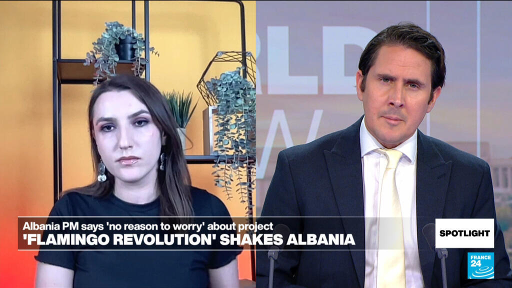 Ivanka Trumps Albanese bouwdroom stuit op hevig protest (Picture by: s.france24.com)