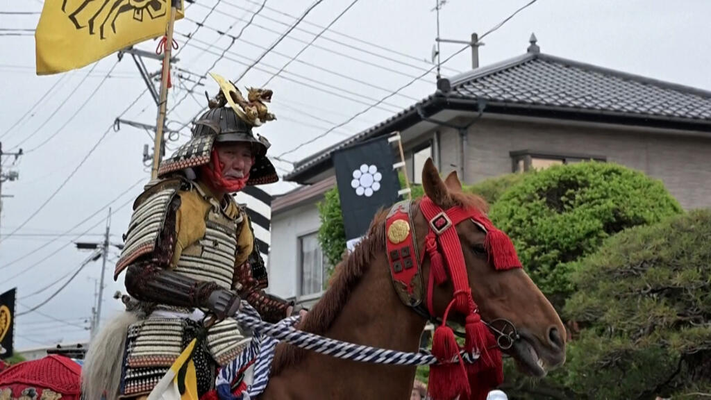 Japans samoeraifeest van duizend jaar oud bedreigd door extreme hitte Japans samoeraifeest van duizend jaar oud bedreigd door extreme hitte (Picture by: s.france24.com)