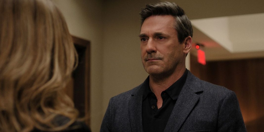Jon Hamm mist Emmy-kans door inschrijvingsfout bij ‘The Morning Show’ Jon Hamm mist Emmy-kans door inschrijvingsfout bij 'The Morning Show' (Picture by: variety.com)