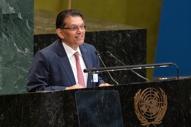 Khalilur Rahman verkozen tot voorzitter van de VN-Algemene Vergadering (Picture by: aljazeera.com)