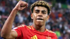 Lamine Yamal: een plafond hoger dan Messi? (Picture by: ichef.bbci.co.uk)
