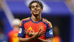 Lamine Yamal schittert op WK: eerste goal en dominante optreden tegen Saudi-Arabië (Picture by: ichef.bbci.co.uk)