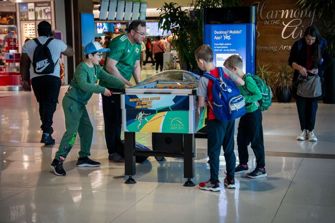 Luchthaven Houston bereidt zich voor op grootschalige operaties tijdens WK 2026 (Picture by: 24ora.com)