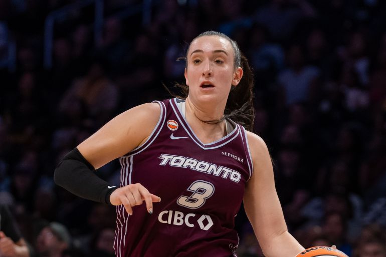 Marina Mabrey evenaart WNBA-scoringsrecord met 53 punten in grote overwinning Toronto (Picture by: aljazeera.com)