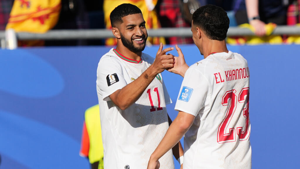 Marokko wint van Schotland en nadert knockout fase WK dankzij vroeg doelpunt Saibari Marokko wint van Schotland en nadert knockout fase WK dankzij vroeg doelpunt Saibari (Picture by: s.france24.com)