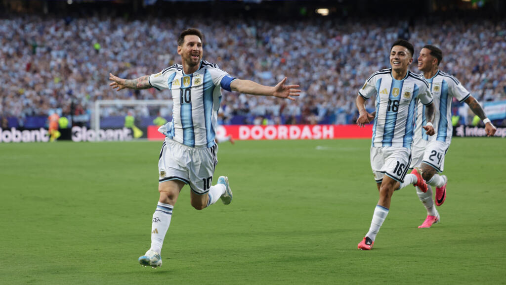 Messi evenaart WK-doelpuntenrecord met hattrick tegen Algerije (Picture by: s.france24.com)