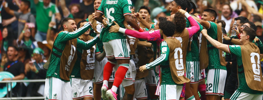 Mexico opent WK 2026 met overwinning op Zuid-Afrika bij drie rode kaarten (Picture by: noticiacla.com)