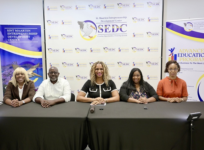 Minister Heyliger-Marten: ondernemerschap is pijler van economische groei Sint Maarten (Picture by: 721news.com)
