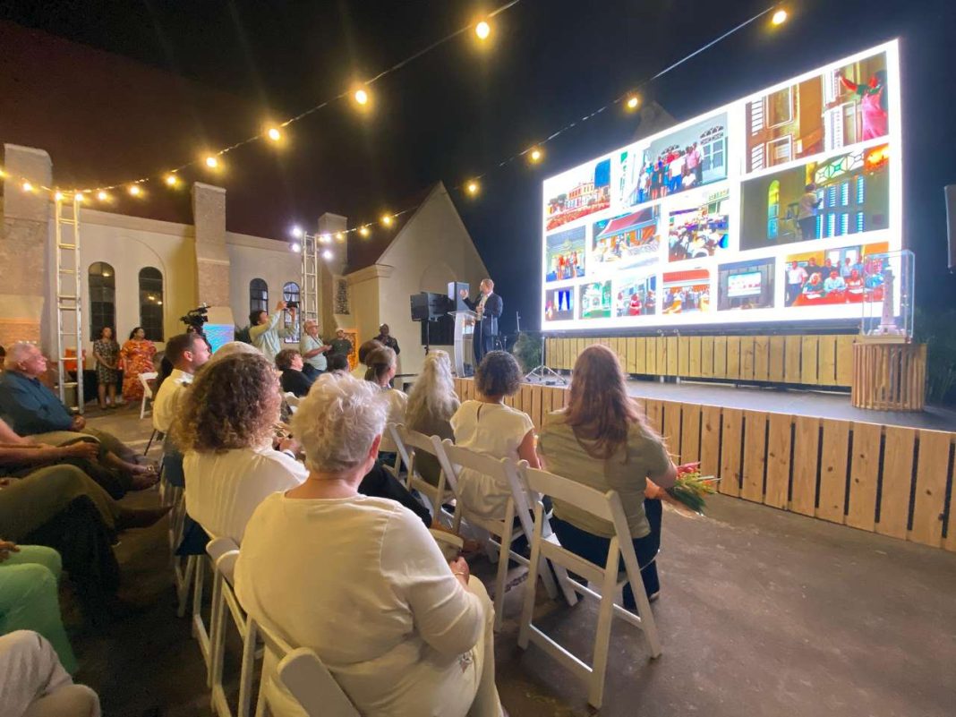 Monumentenfonds Aruba herdenkt 30-jarig bestaan met blik op toekomst Commuity Church (Picture by: 24ora.com)