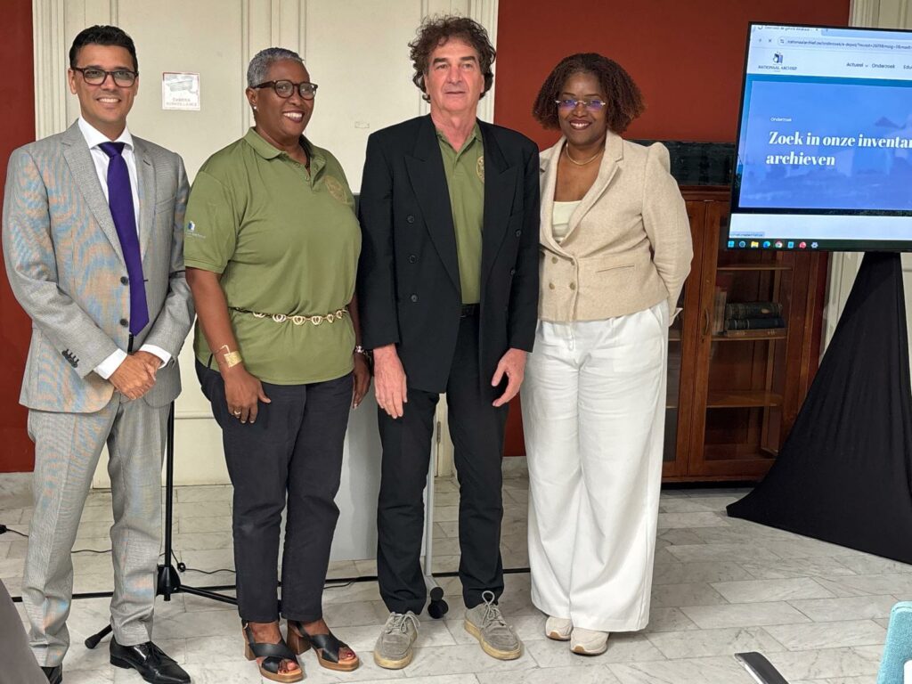 Nationaal Archief Curaçao lanceert digitaal platform voor erfgoedontsluiting (Picture by: nu.cw)