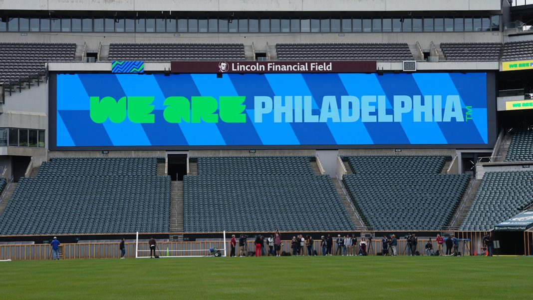 Negen nationale ploegen spelen WK 2026-wedstrijden in Philadelphia (Photo by: abcotvs.com)