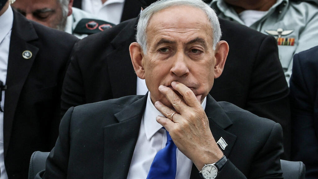 Netanyahu verzwakt na Iran-conflict: 'vernederde en mislukte oorlogsleider' (Picture by: s.france24.com)