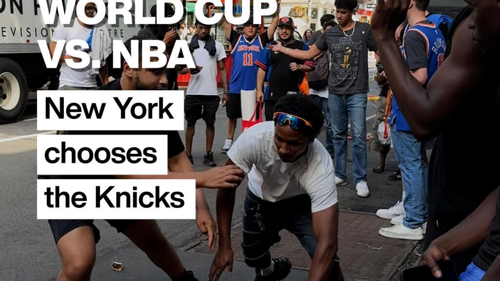 New York viert NBA-kampioen Knicks, WK voetbal even vergeten (Picture by: s.france24.com)