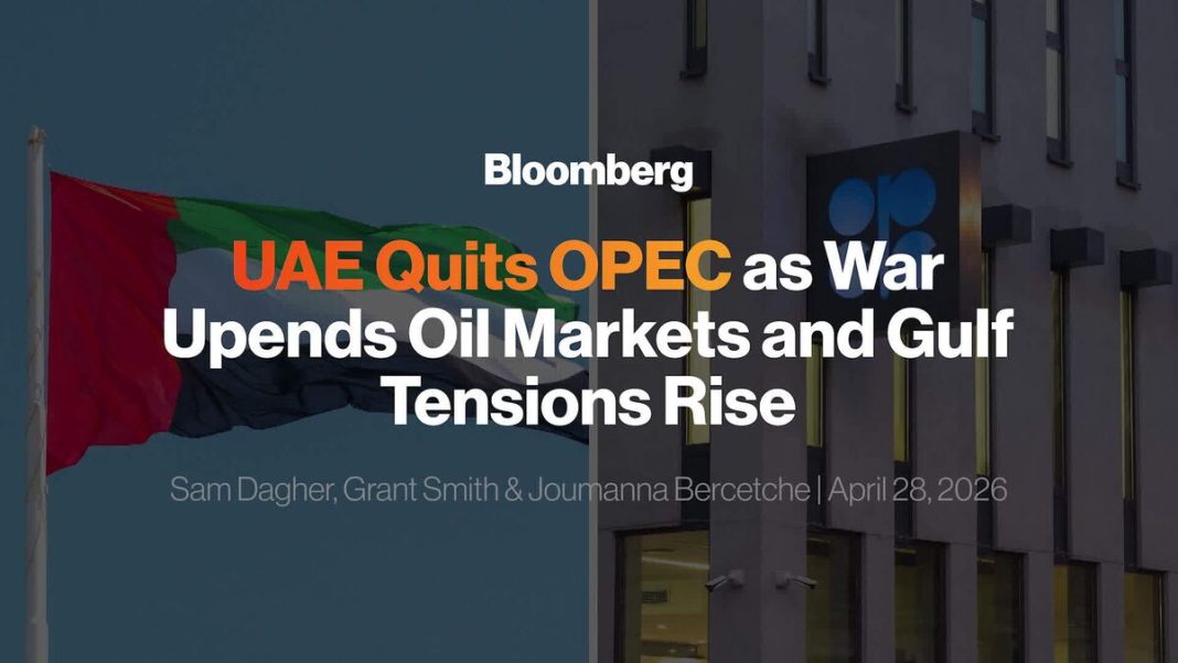 OPEC+ vergadert voor het eerst na vertrek van de Verenigde Arabische Emiraten (Picture by: assets.bwbx.io)