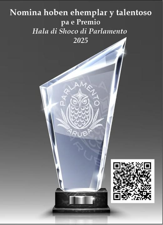 Parlement van Aruba opent nominatieprocedure voor Hala di Shoco-prijs 2026 Parlement van Aruba opent nominatieprocedure voor Hala di Shoco-prijs 2026 (Picture by: 24ora.com)