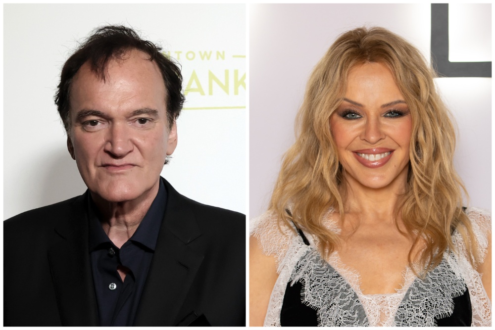 Quentin Tarantino en Kylie Minogue spelen samen in nieuwe film van Jamie Adams (Picture by: variety.com)