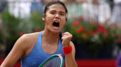 Raducanu pakt vertrouwen mee naar Wimbledon na verloren finale op Queen’s Raducanu pakt vertrouwen mee naar Wimbledon na verloren finale op Queen's (Picture by: ichef.bbci.co.uk)