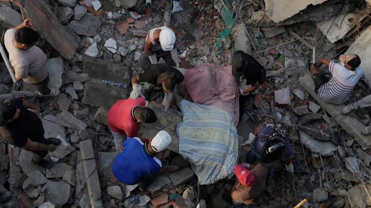 Reddingsoperatie Venezuela verschuift naar berging na aanhoudende naschokken (Picture by: aljazeera.com)