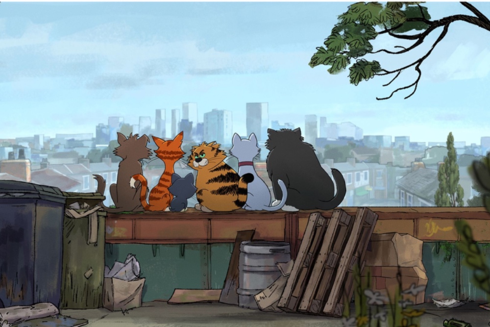 Ricky Gervais spreekt over nieuwe Netflix-animatieserie 'Alley Cats' op festival in Annecy (Picture by: variety.com)