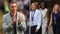 Ridderslag voor Kevin Sinfield en zes Lionesses onderscheiden met MBE Ridderslag voor Kevin Sinfield en zes Lionesses onderscheiden met MBE (Picture by: ichef.bbci.co.uk)