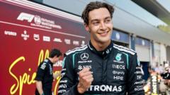 Russell wint in Oostenrijk en doorbreekt lange periode zonder overwinning (Picture by: ichef.bbci.co.uk)