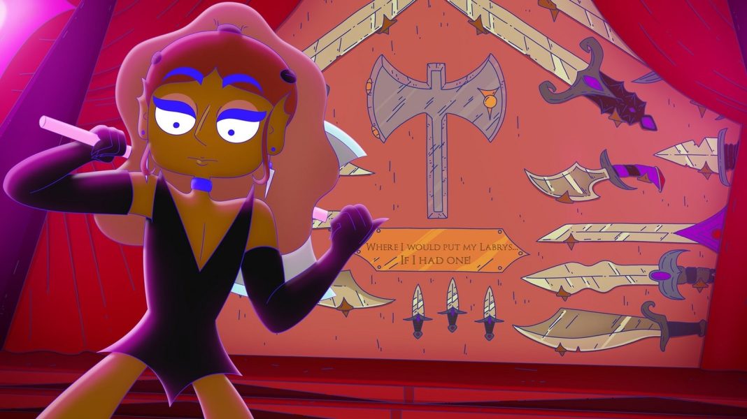 Shabana Azeez schittert in geprezen animatiefilm 'Lesbian Space Princess' (Picture by: slashfilm.com)
