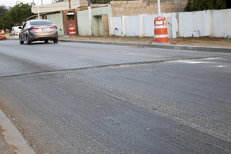 Sta. Rosaweg na meer dan zes maanden weer open voor verkeer (Picture by: extra.cw)