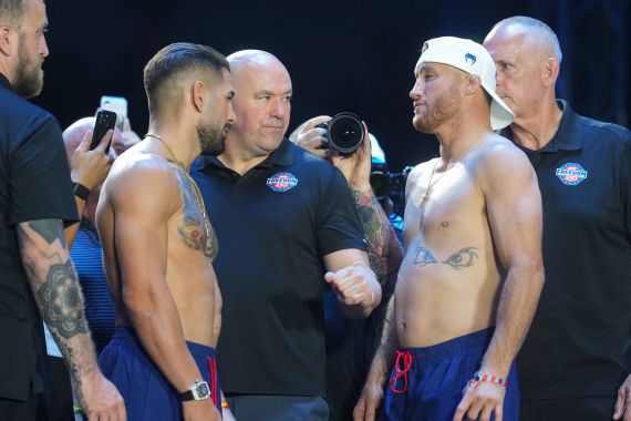 Topuria en Gaethje strijden om UFC-lichtgewichttitel bij Witte Huis (Picture by: aljazeera.com)