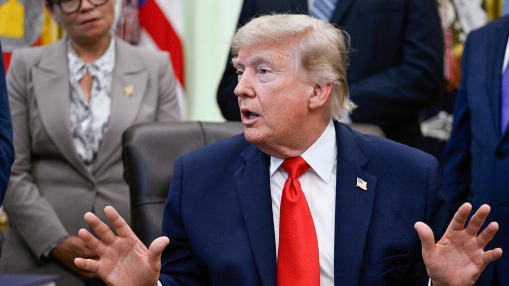 Trump ontmoet G7-leiders na aankondiging memorandum met Iran Trump ontmoet G7-leiders na aankondiging memorandum met Iran (Picture by: s.france24.com)
