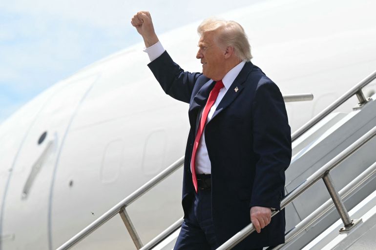 Trump probeert boeren te paaien in Wisconsin te midden van economische zorgen (Picture by: aljazeera.com)