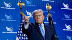 Trump verdiende meer dan een miljard dollar aan crypto in zijn eerste jaar terug als president (Picture by: ichef.bbci.co.uk)