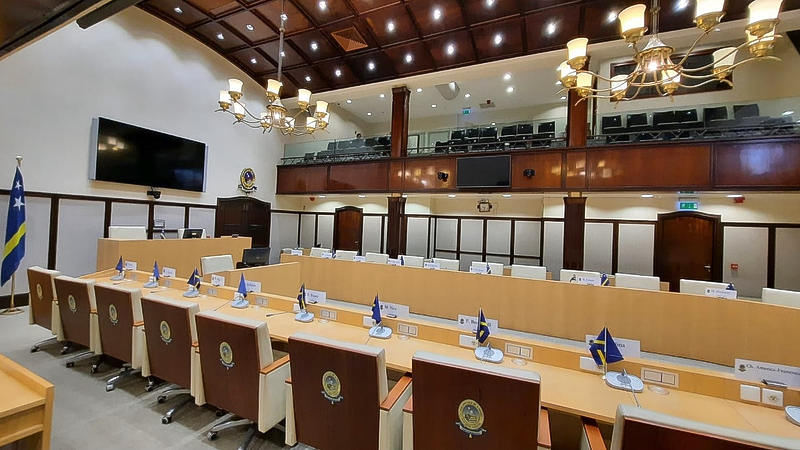 Uitdaging voor nieuw parlementsgebouw op Curaçao groeit met de dag (Picture by: extra.cw)