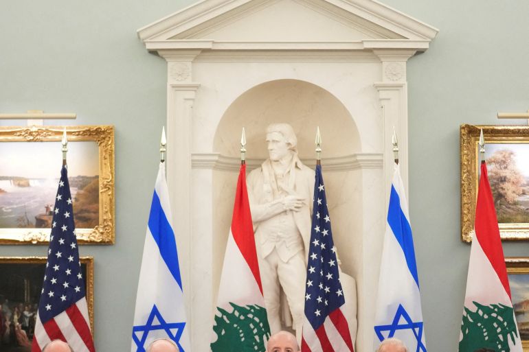 VS kondigt nieuwe gespreksronde aan tussen Israël en Libanon in Washington VS kondigt nieuwe gespreksronde aan tussen Israël en Libanon in Washington (Picture by: aljazeera.com)