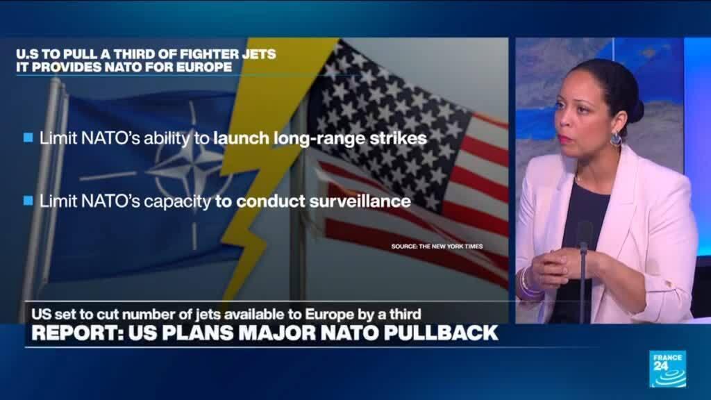 VS wil aantal gevechtsvliegtuigen en oorlogsschepen voor NAVO in Europa verminderen VS wil aantal gevechtsvliegtuigen en oorlogsschepen voor NAVO in Europa verminderen (Picture by: s.france24.com)