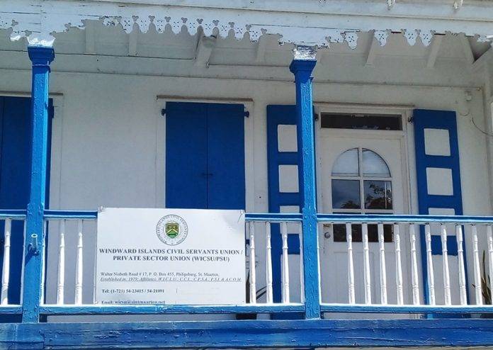 Vakbond WICSU-PSU: politieke crisis Sint Maarten bedreigt arbeidsrechten (Picture by: 721news.com)